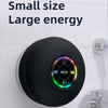 BT-07 Portable Large Suction Cup Waterproof Bathroom Bluetooth Speaker(Black)