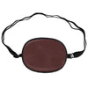 Children Silk Blackout Eye Mask Strabismus Correction Covering Eye Patch(Brown)