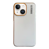 For iPhone 14 Soft Sandy Skin Feel Translucent PC Phone Case(Titanium Grey)