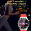 1.3 inch Silicone Band IP68 Waterproof Smart Watch Support Bluetooth Call(Black)