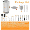 Q20 Headphone Cleaning Pen Mobile Phone Camera Computer Cleaning Tool Without Liquid(White Orange)