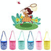 Children Outdoor Wild Picking Bag Cylinder Butterfly Dragonfly Collection Bag(Pink)