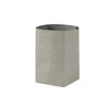 Desktop Separate Storage Washable Kraft Paper Bag, Size: Gray 15x15x28cm