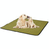 Washable Dog Pee Pad M (90x75cm) Green - Reusable & Leakproof