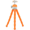Fotopro UFO 3 Flexible Tripod Mount for SLR Cameras, GoPro, Phones (Orange)