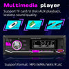 D3162 Car Colorful Lights MP3 Player Supports Voice Assistant / FM(Black)