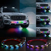 Car Phantom Daytime Running Lights LED Streamer Warning Turning Lights, Length: A15-150cm APP Model
