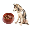 Slow Feeder Dog Bowl, Anti-Choking Pet Bowl, Brown, 22cm