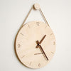 10 inch Scale Version Wooden Sling Wall Clock Home Living Room Clock