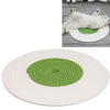 Woven Cat Scratch Mat - Green - 40cm Diameter