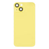 iPhone 14 Plus Yellow Glass Back Cover with Wireless Charging