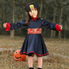 5812 Children Halloween Costumes Nightclubs Bars Carnival Parties Funny Role-Playing Horror Qing Dynasty Zombie Costumes, Size: M(Red Black)