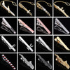 Men Business Formal Wedding Tie Clips, Color: Silver Sax