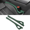 1 Pair Car Seat Gap Bar Car Interior Armrest Box Gap Leak-proof Filler (Green)
