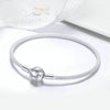 S925 Sterling Silver Personality Fashion Bracelet Eternal Love Bracelet(21cm)