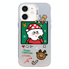 For iPhone 11 Christmas Series PC Full Coverage Pattern Phone Case(CW053 White)