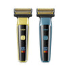 VGR V-366 5W USB 3 in 1 Nose Hair Care LCD Digital Display Electric Shaver(Blue)
