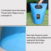 Outdoor Portable Folding Sink PVC Collapsible Bucket, Capacity: 15L (Green)