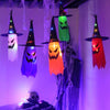 Halloween LED Hanging Lights Ghost Festival Decorative Lights, Style: Wizard Hat (Warm White)
