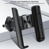 Car Air Outlet Rotatable Snap-on Base Mobile Phone Navigation Bracket(Black)