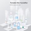JisuLife JB07 Wireless High Mist Portable Humidifier, No Water Tank, Color: White 1100mAh
