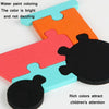 5 PCS Children Wooden Three-Dimensional Puzzle Early Education Cartoon Animal Geometric Educational Toys(Deer)