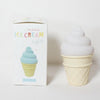 3 PCS Cartoon Ice Cream Night Light Children Room LED Light(White)