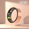 R11M SIZE 11 Smart Ring, Support Heart Rate / Blood Oxygen / Sleep / Multiple Sports Modes(Gold)