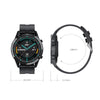 I9 1.3 Inch Heart Rate/Blood Pressure/Blood Oxygen Monitoring Watch, Color: Black
