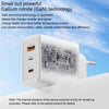 Yesido YC70 65W Type-C, USB, 8 Pin Reverse GaN Fast Charger with Type-C to 8 Pin Cable(EU Plug)