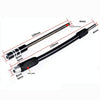 Hexagonal Drive Bit Bending Universal Hose Post Screwdriver Long Rod(Black)