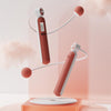 Fitness Sport Intelligent Electronic Counting Skipping Rope, Style: Small Ball Dual Use (Carmine)