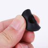 10 PCS No Word Version Silicone Guitar Strap Buckle Tail Stud(Red)