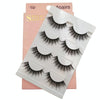 4 Pairs In One Box Handmade Mink False Eyelashes Slender And Long Three-Dimensional Multilayer Eyelashes(G108)