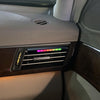 Car RGB Sound Control Pickup 3D Colorful Music USB LED Atmosphere Light (Black)