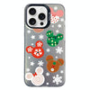 For iPhone 12 Pro Max Christmas Series PC Full Coverage Pattern Phone Case(CK051 Black)