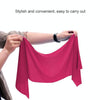 Outdoor Sports Portable Cold Feeling Prevent Heatstroke Ice Towel, Size: 30*80cm(Magenta)