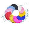 Particles Thickening High Elasticity Non-slip Silicone Swimming Cap(Pink)