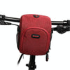 Rhinowalk TF910 Bicycle Front Handlebar Bag Multifunctional Waterproof Phone Bag Riding Bag(Red)