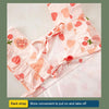 Children Summer Sleeveless Bibs Flowery Eating Reversible Clothes, Style: Pink Sunflower(Size: 100)