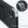 For Samsung Galaxy S24 FE 5G Armor MagSafe Precise Hole PC Hybrid TPU Phone Case(Frosted Black)