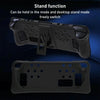 For Steam Deck Game Console Silicone Protective Case Set with Holder