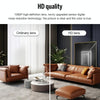 Mini WiFi Camera 1080p HD Wireless Security Cam with Night Vision - Black