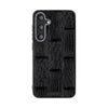 For Samsung Galaxy S25+ 5G ABEEL Beast Pattern 6D Micro-Embossed MagSafe Genuine Leather Phone Case(Black)