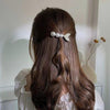 Mermaid Fishtail Hair Clip Pearl Glitter Diamond Duckbill Clip(LD273)