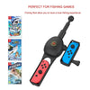 JYS NS192 Fishing Rod Game Handle Accessories For Nintendo Switch(Black)