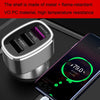 QIAKEY GT780 3 USB Ports Fast Charge Car Charger(Black)