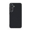 For Samsung Galaxy S25 5G / S24 5G ABEEL C Carbon Fiber Series 6D Micro Relief MagSafe Phone Case(Black)