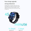 F16 2.0-inch IP67 Waterproof Health Monitoring Bluetooth Call Smart Watch(Gold)