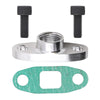 For T3 T4 T04E GT42 Car Turbine Oil Supply Pipe Flange Gasket AN4 Joint Adapter